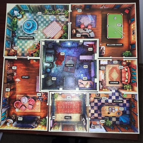 A Hasbro Clue Treachery at Tudor Mansion. Pre-owned but in good shape. Complete - Picture 9 of 9